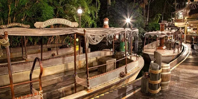 Jungle cruise boats